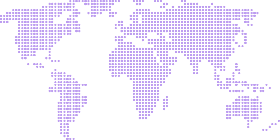 Mapa punteado de coberturas